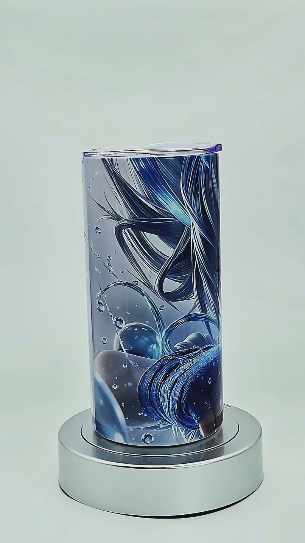 15oz Blue water fighter tumbler