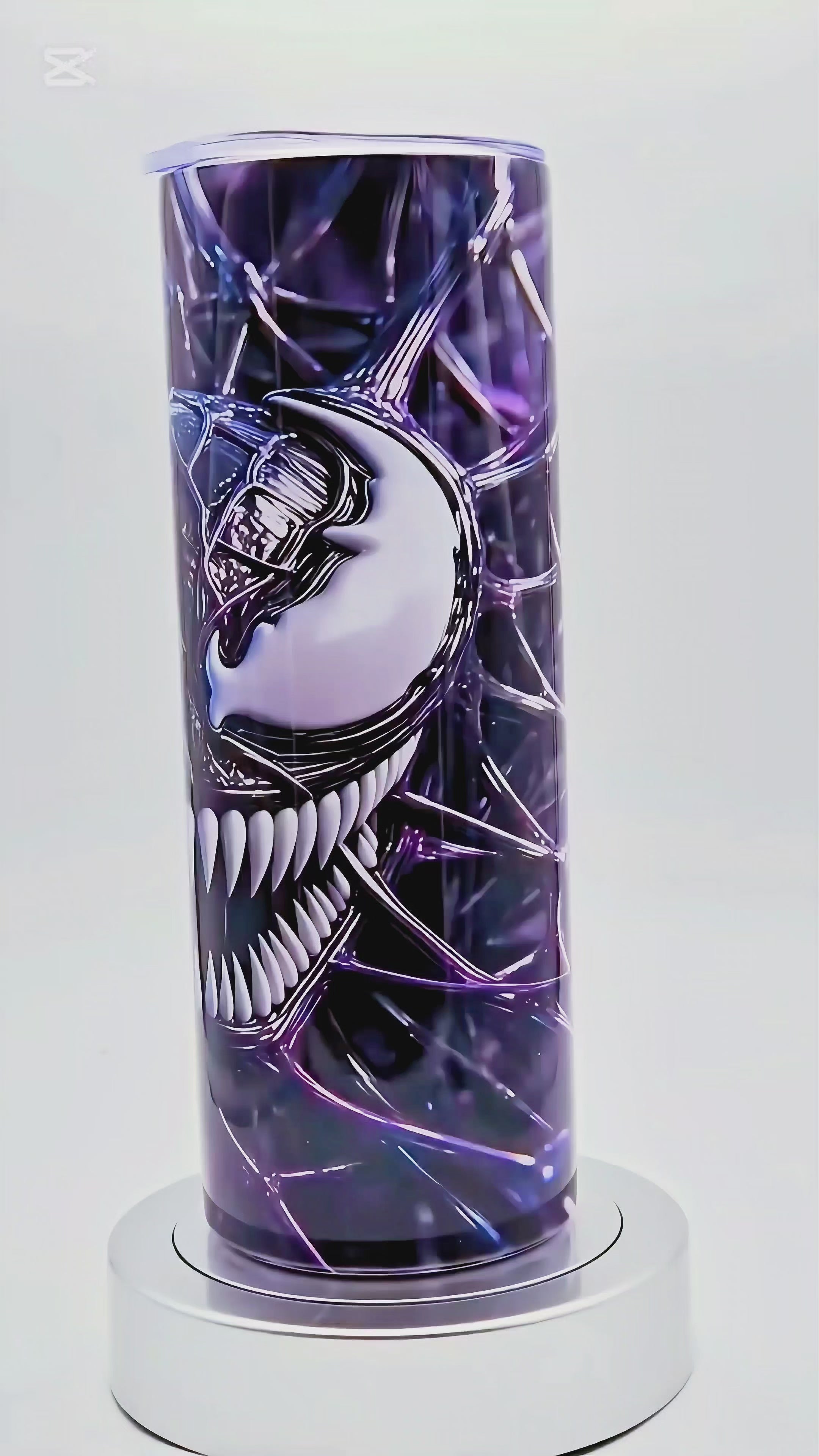 20oz Dark web symbiote tumbler