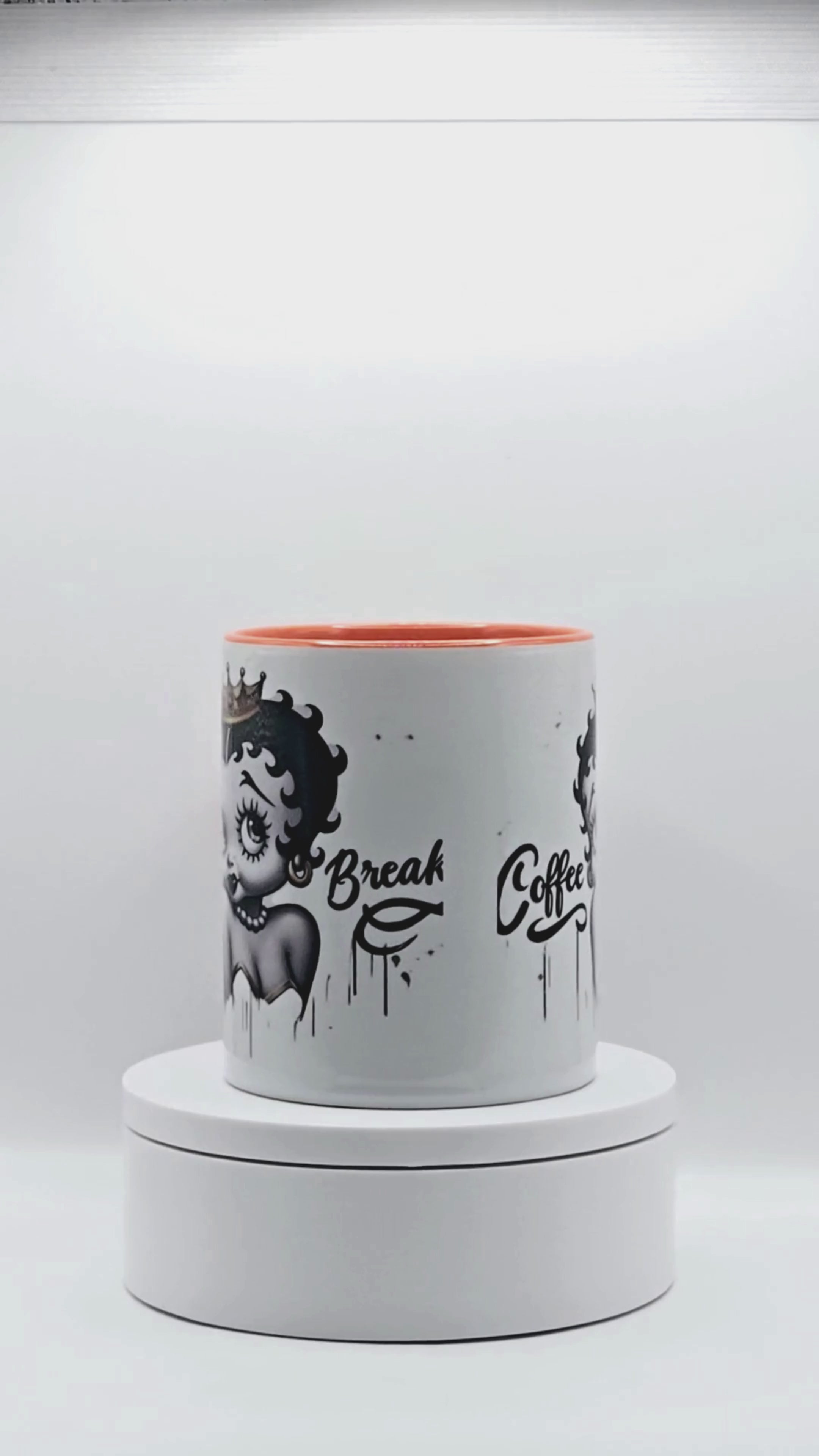 Betty Ceramic "Coffee Break" mug