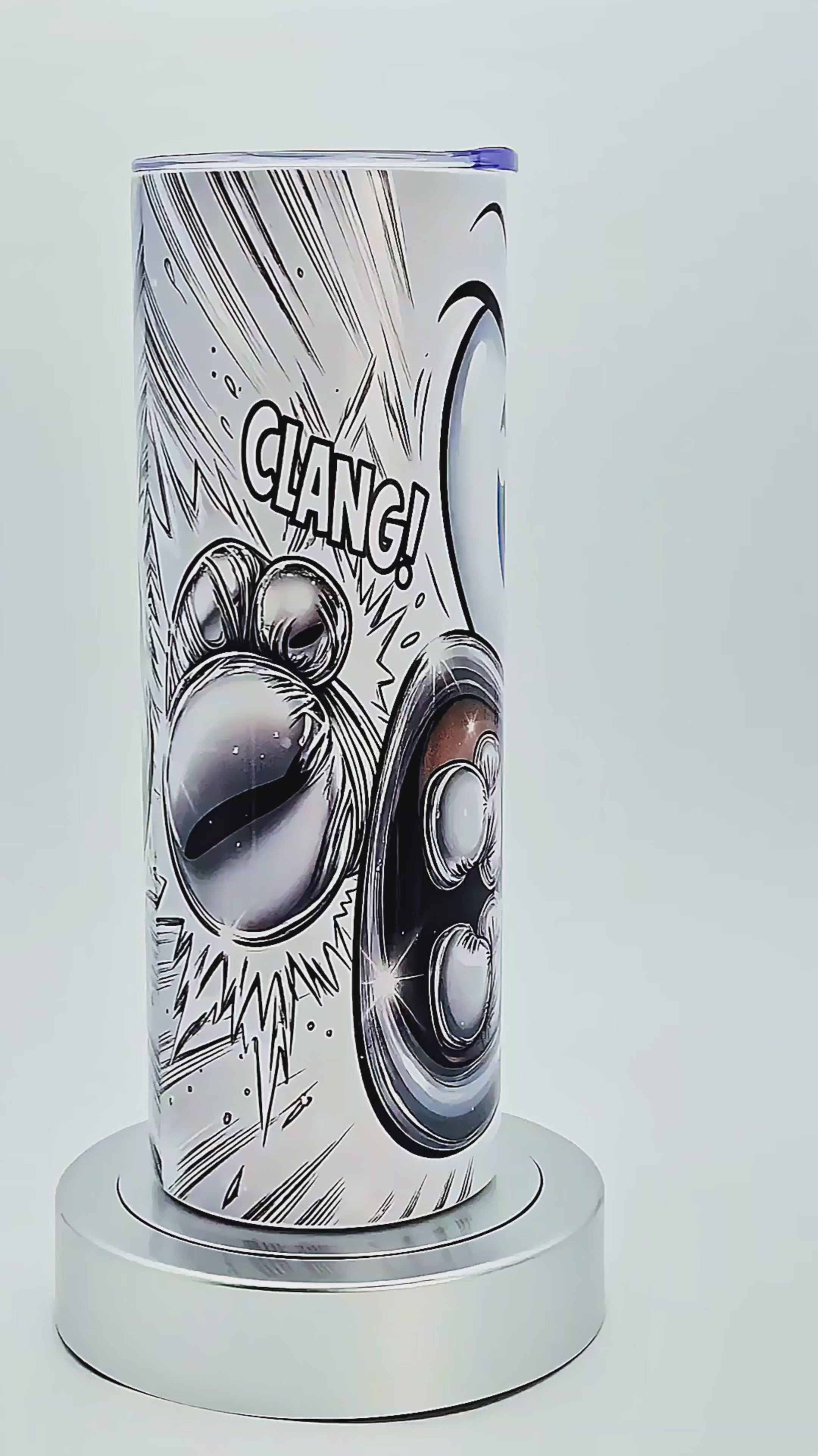 20oz Chrome clash tumbler