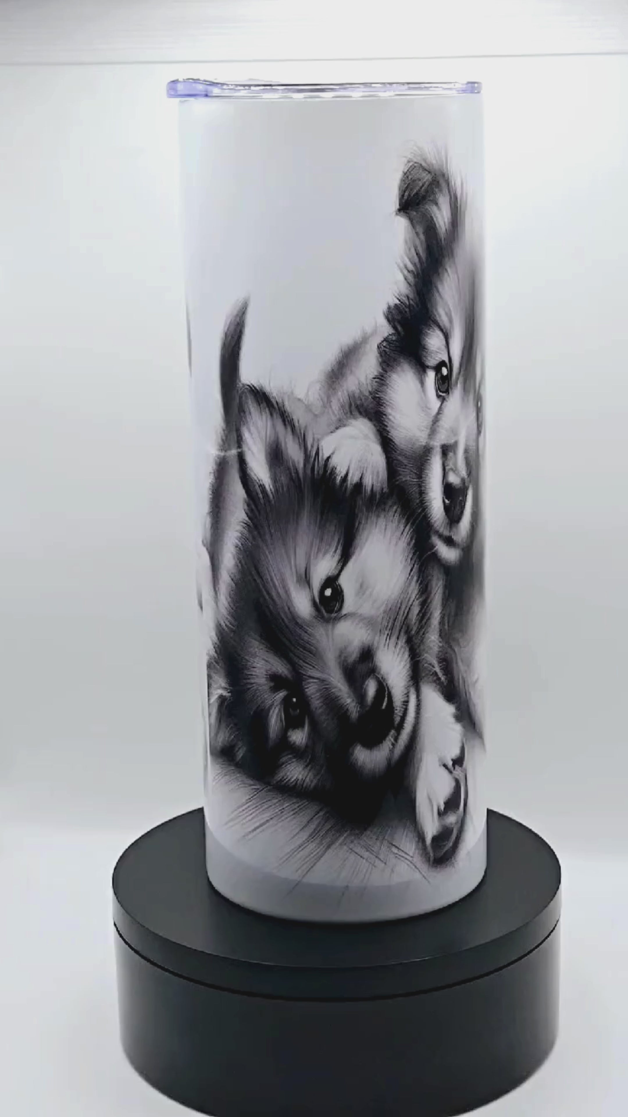 Puppy Love tumbler