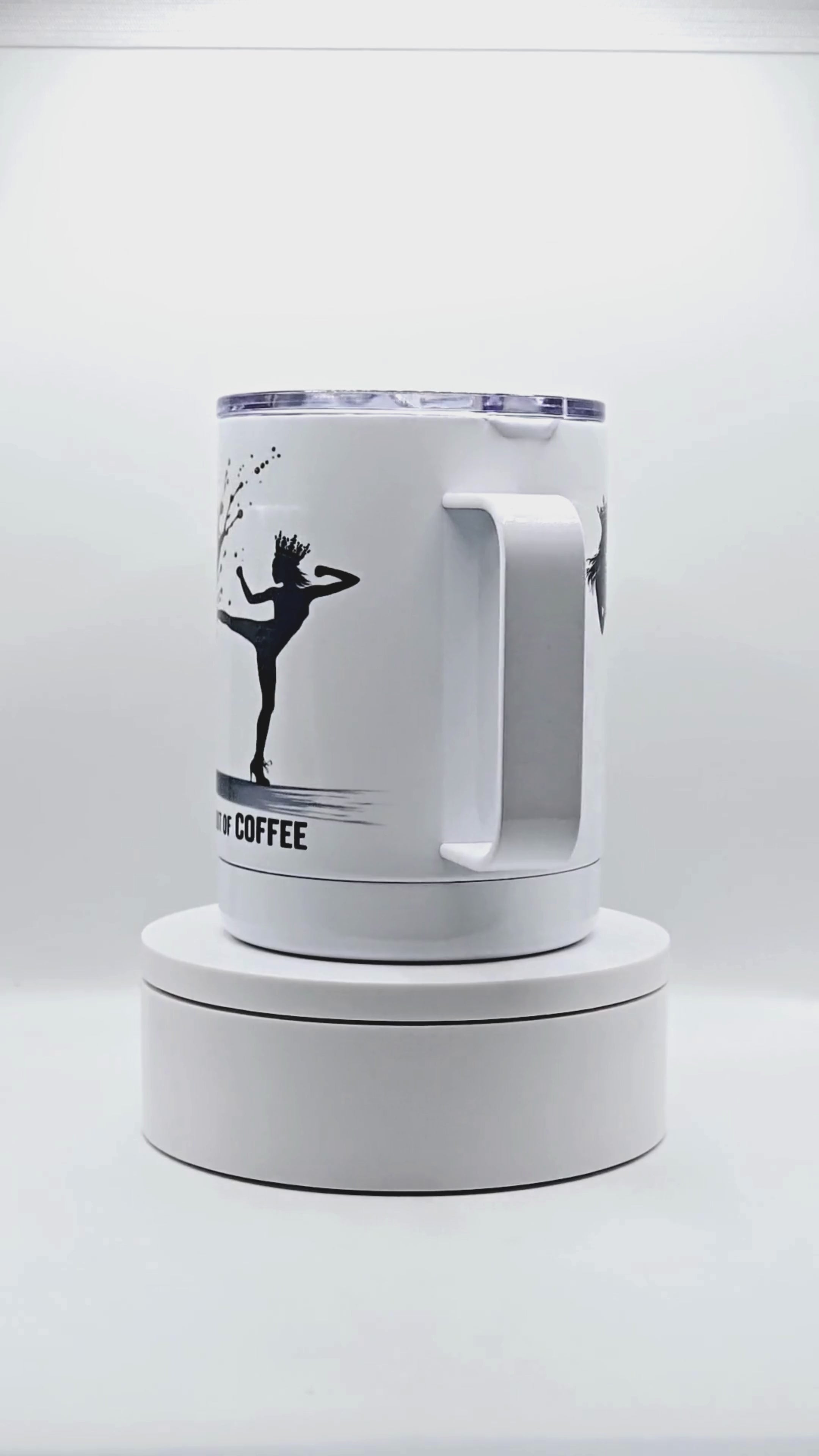"Get a Kick out of Coffee" 12 oz coffee mug