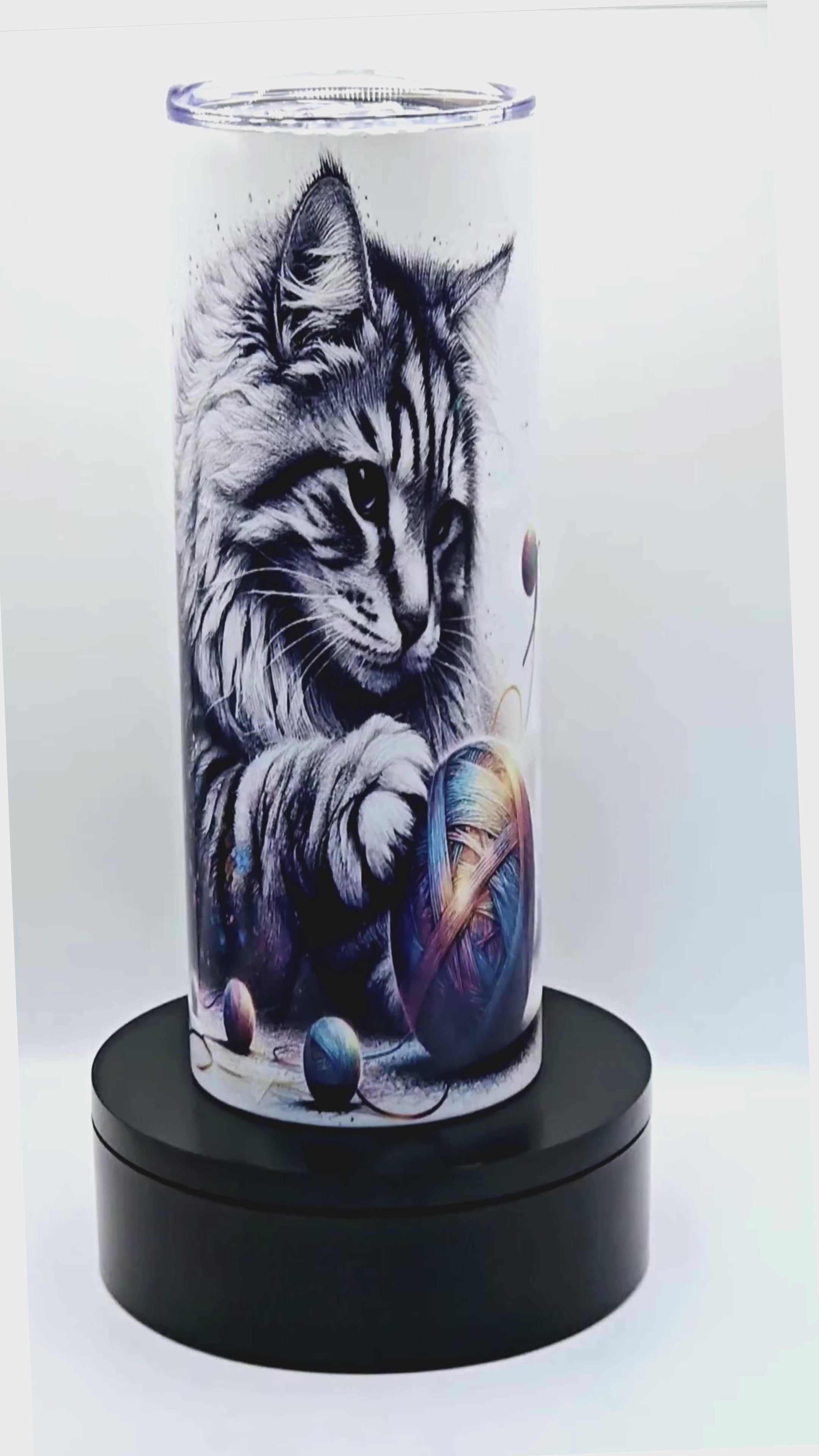 Cat Play tumbler