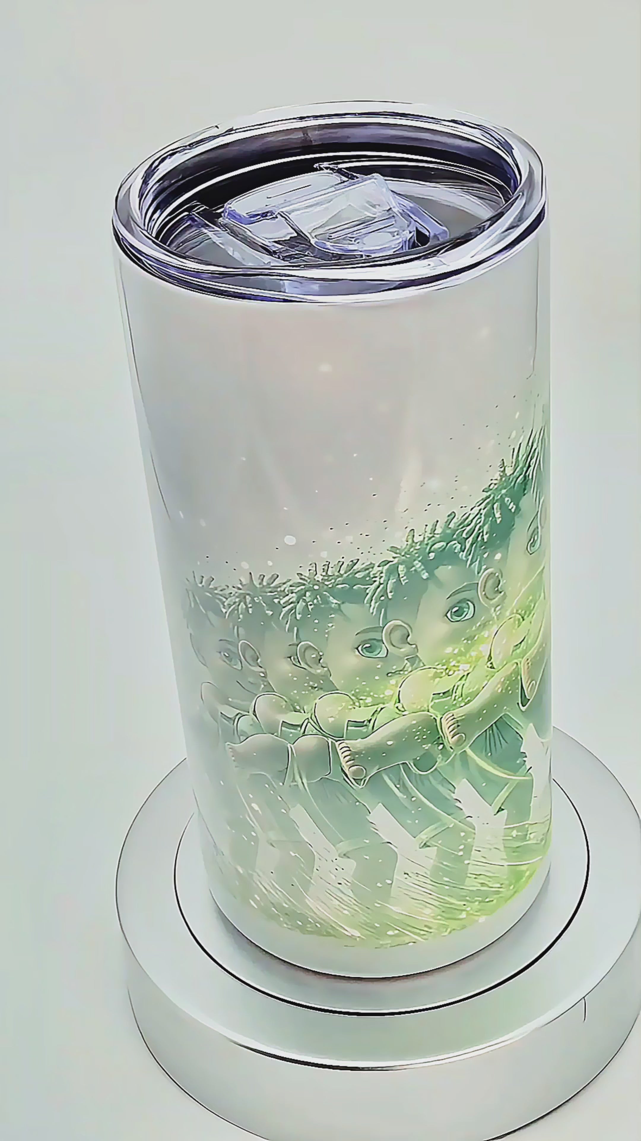 15oz Baby boxer (Green energy kick) tumbler