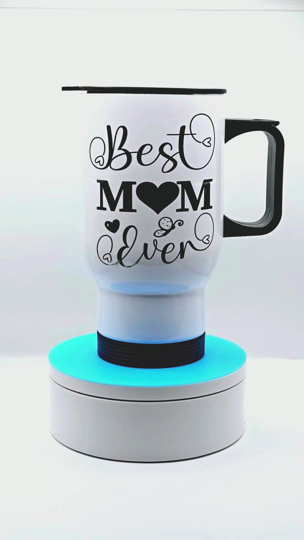 Best Mom Ever 17 oz coffee travel mug tumbler