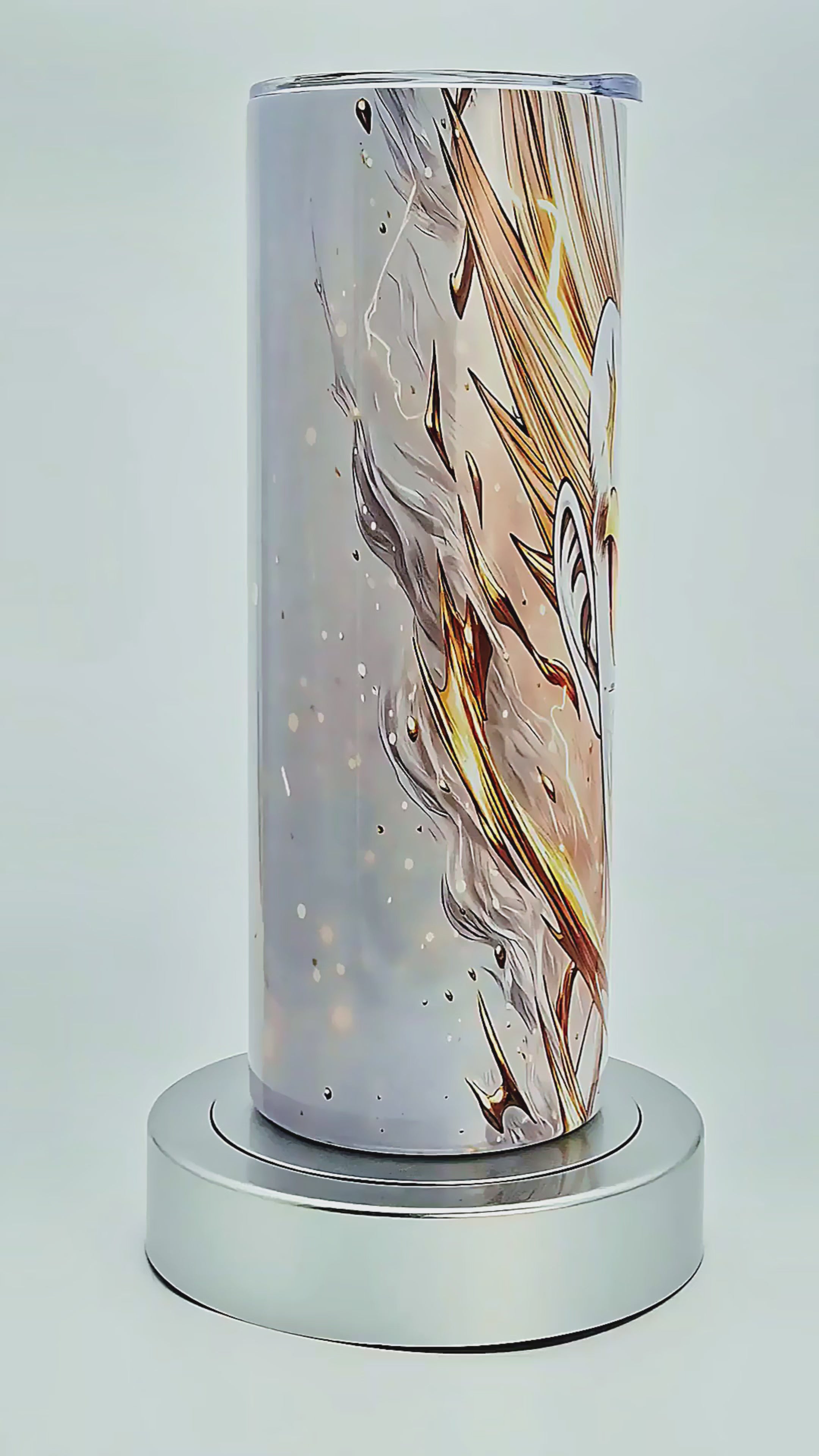 20oz Golden saiyan aura