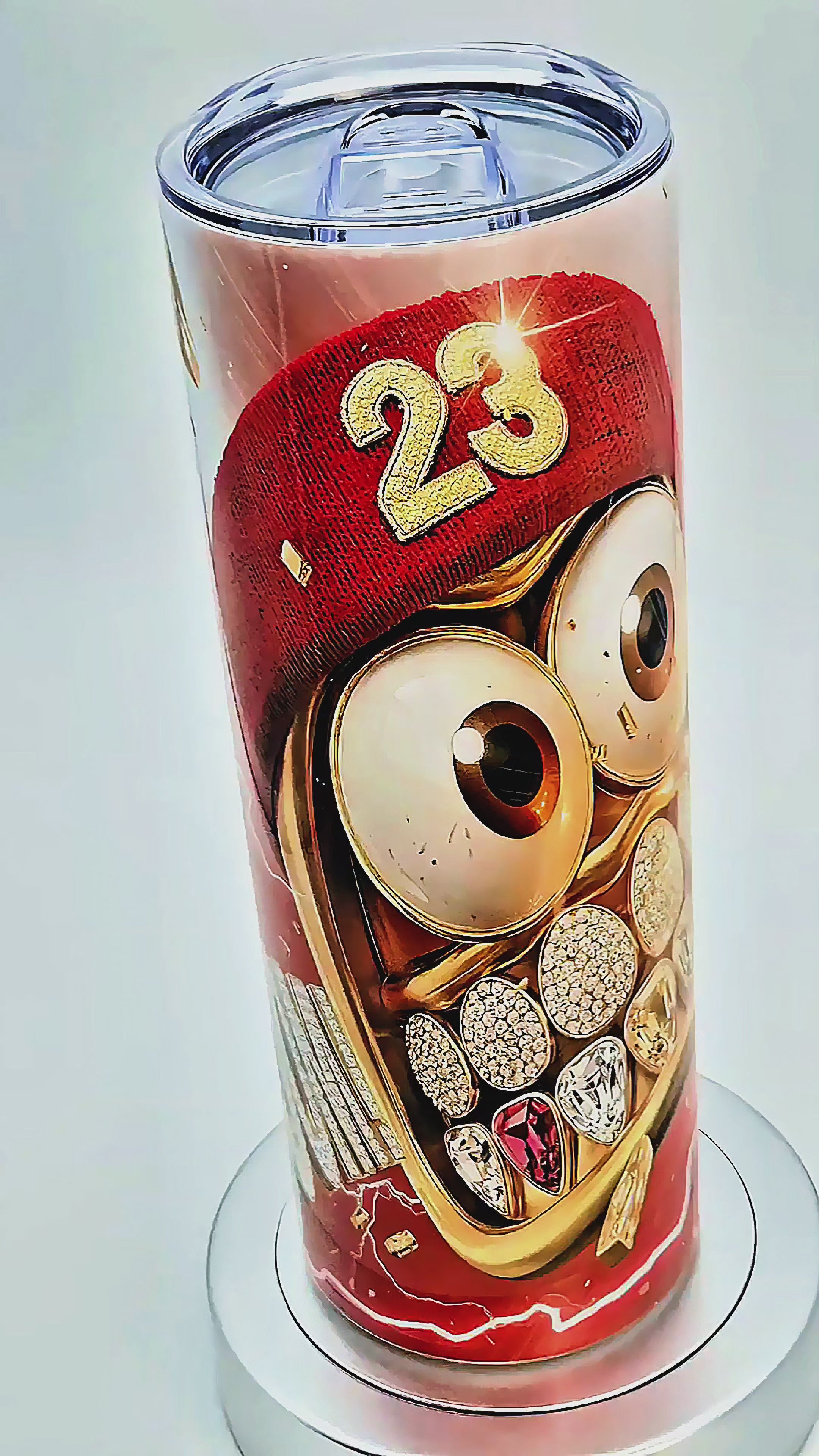 20oz #23 boxer tumbler