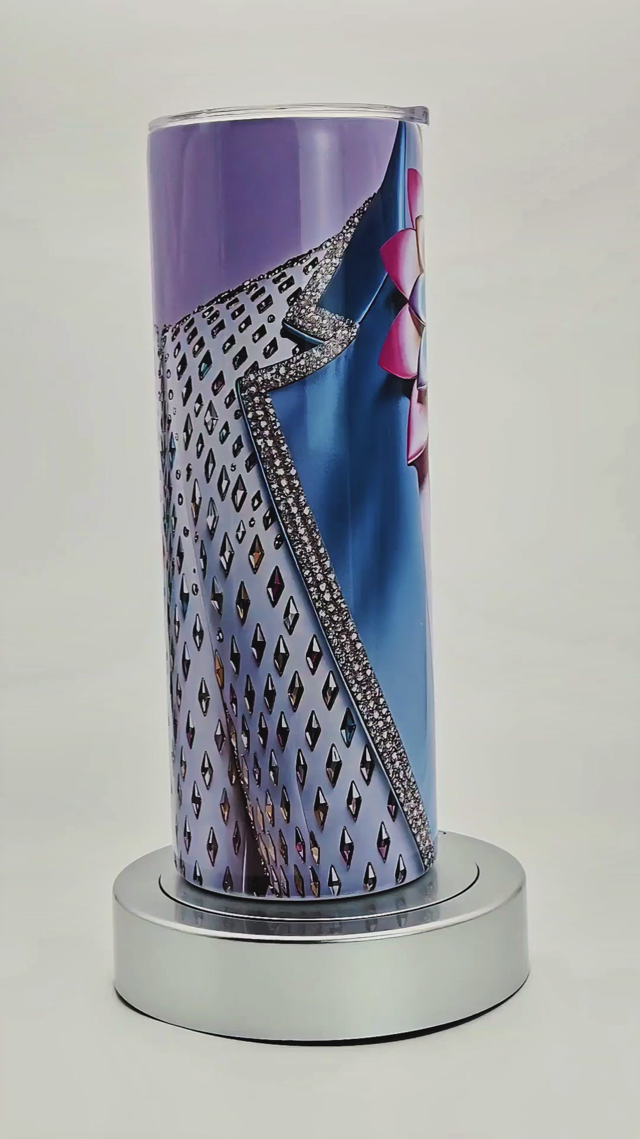 20oz Prism princess tuxedo tumbler