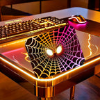 Pink & Gold masked web mousepad