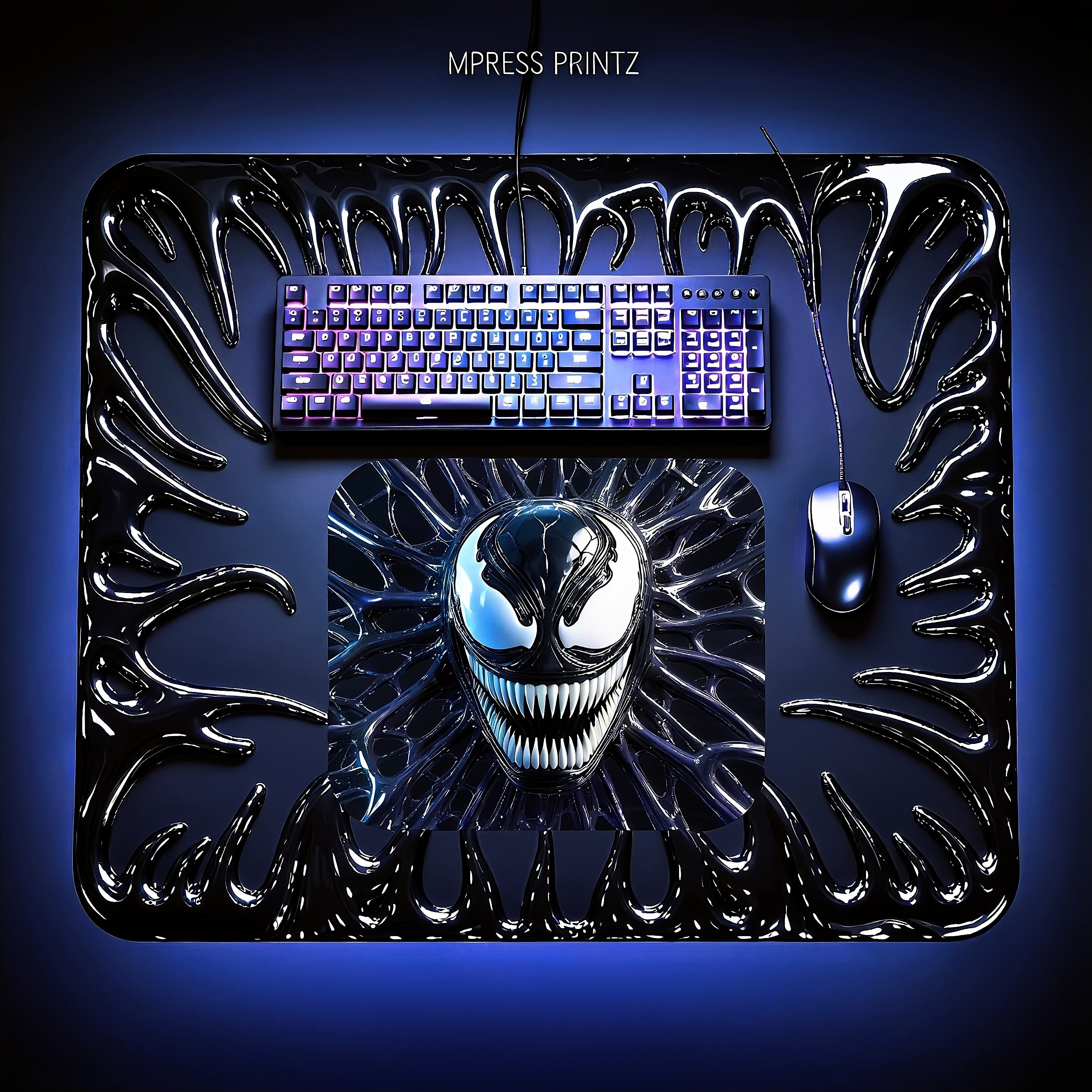 Dark Web Symbiote mousepad