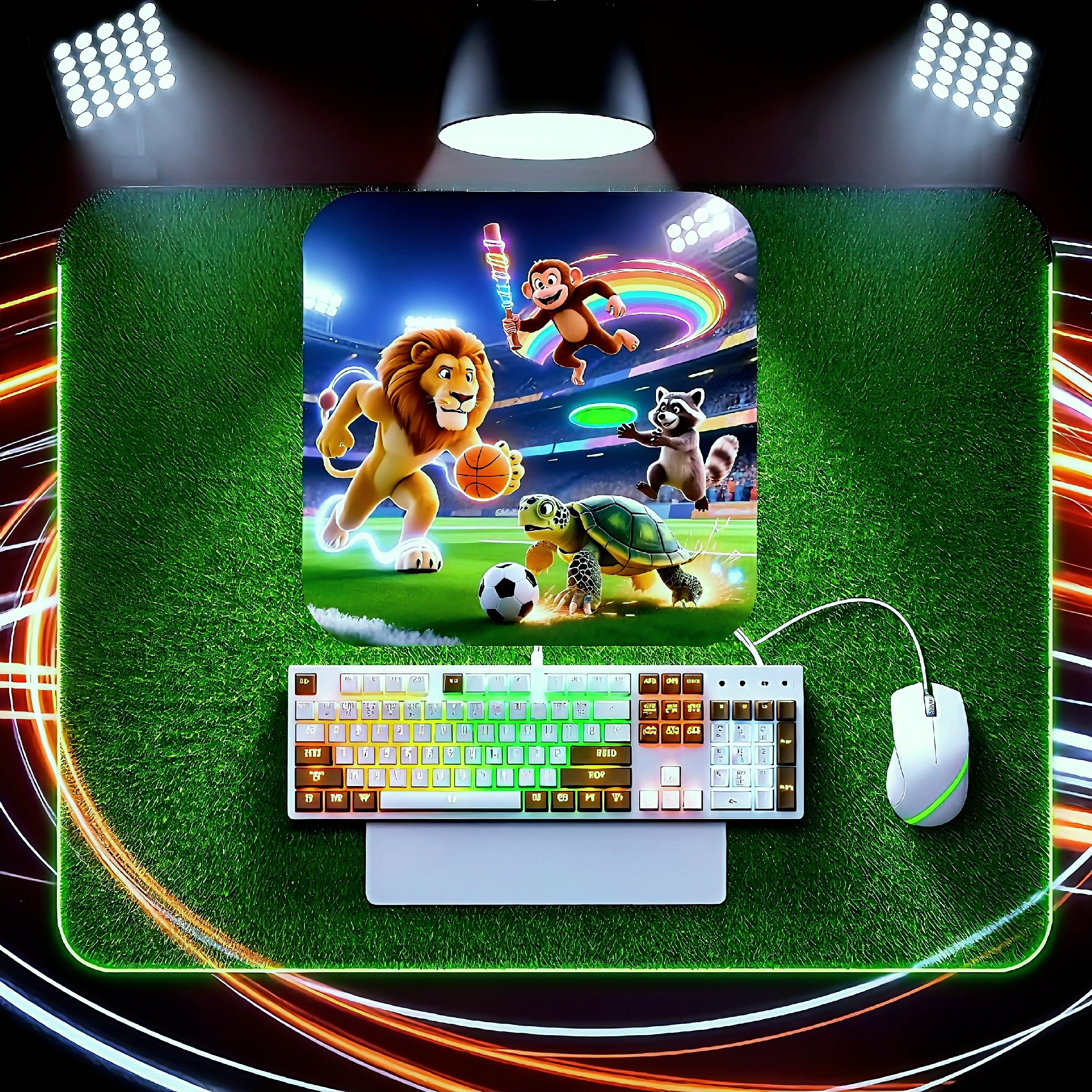 Magical sports team mousepad