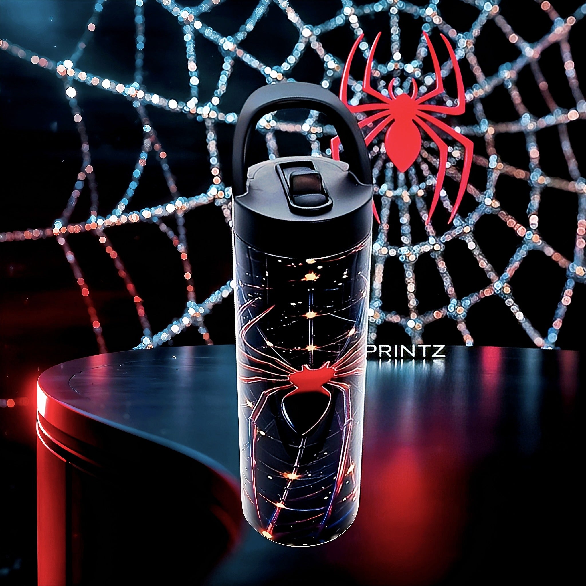 20oz 3D Spiderweb tumbler