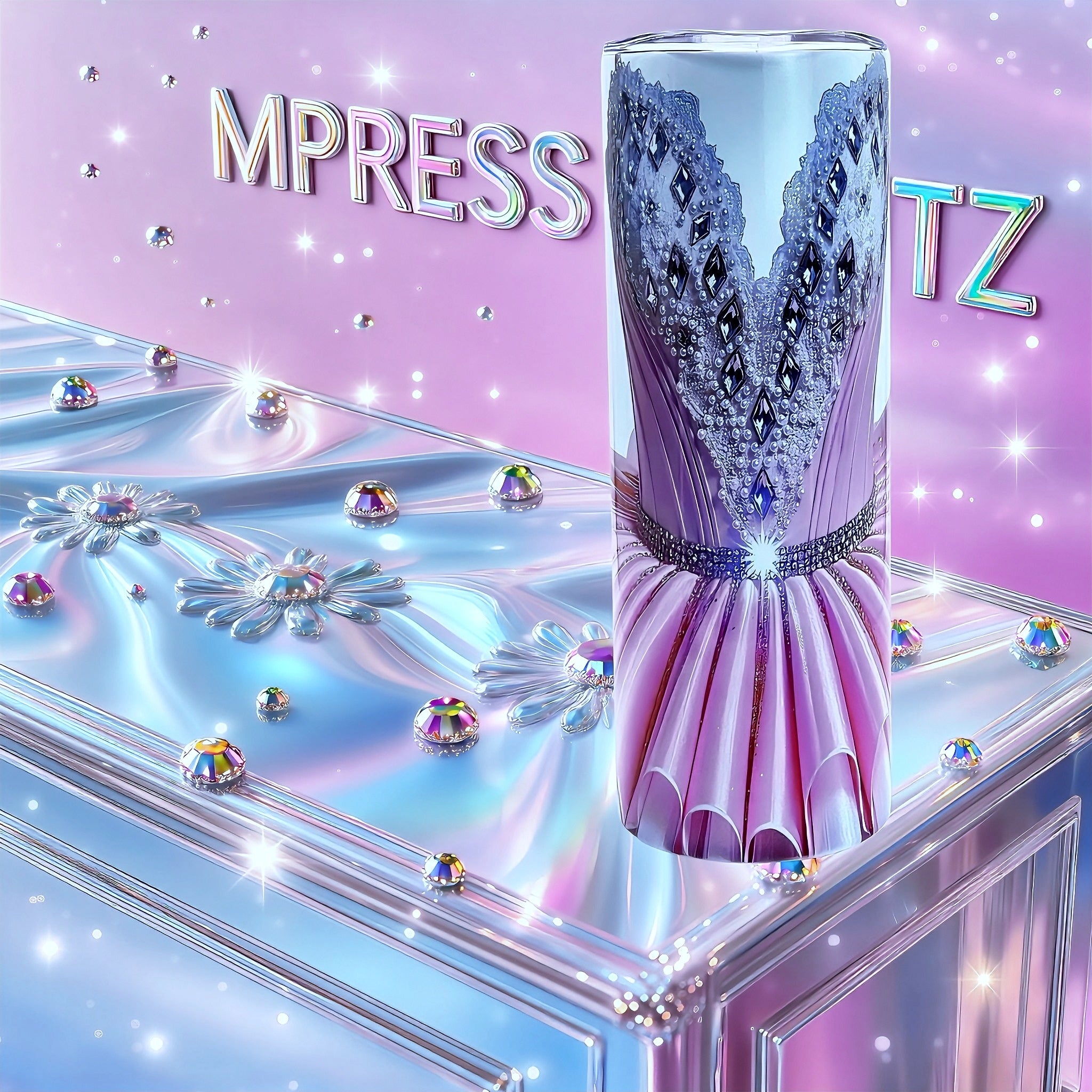 20oz Enchanted ballerina tumbler