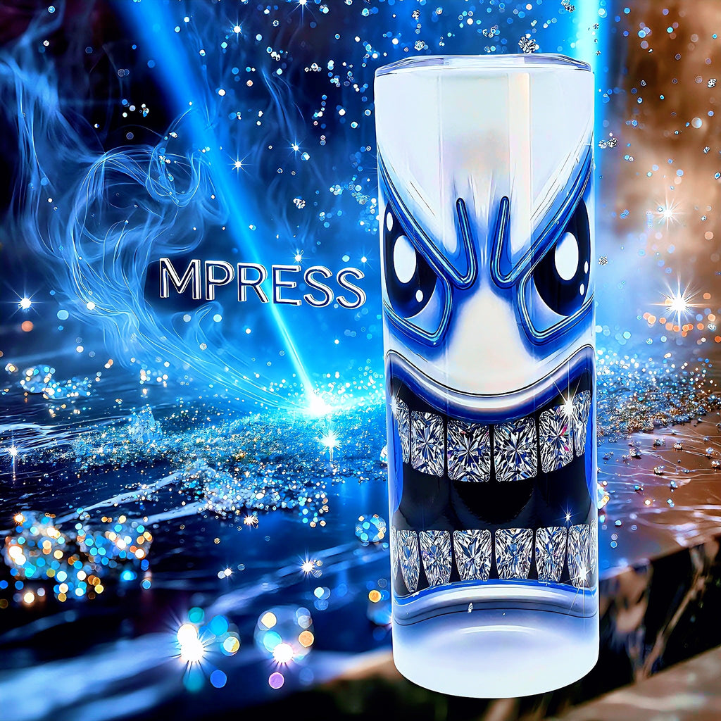 20oz Blue ice power tumbler