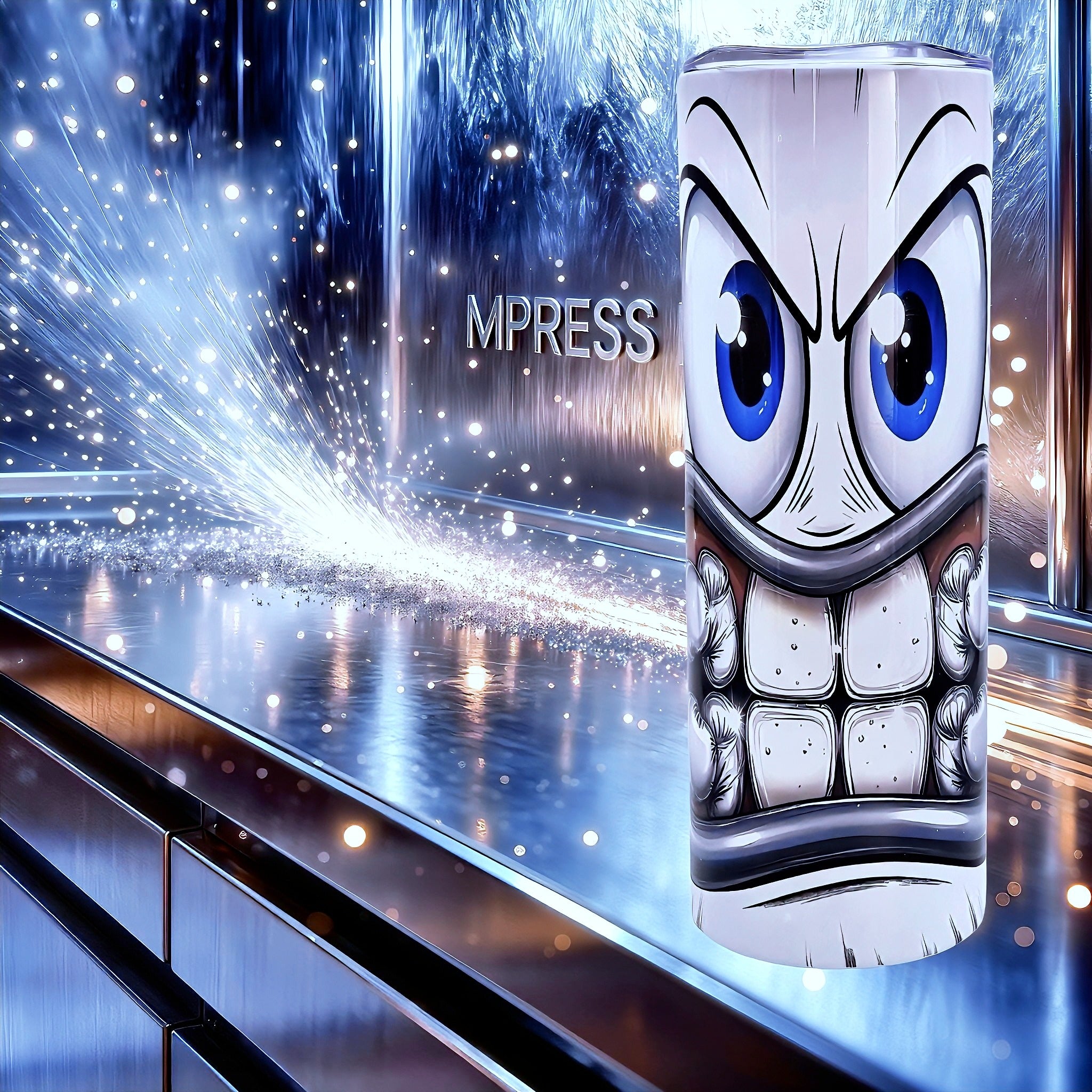 20oz Chrome clash tumbler
