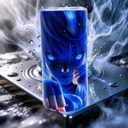15oz Blue water fighter tumbler