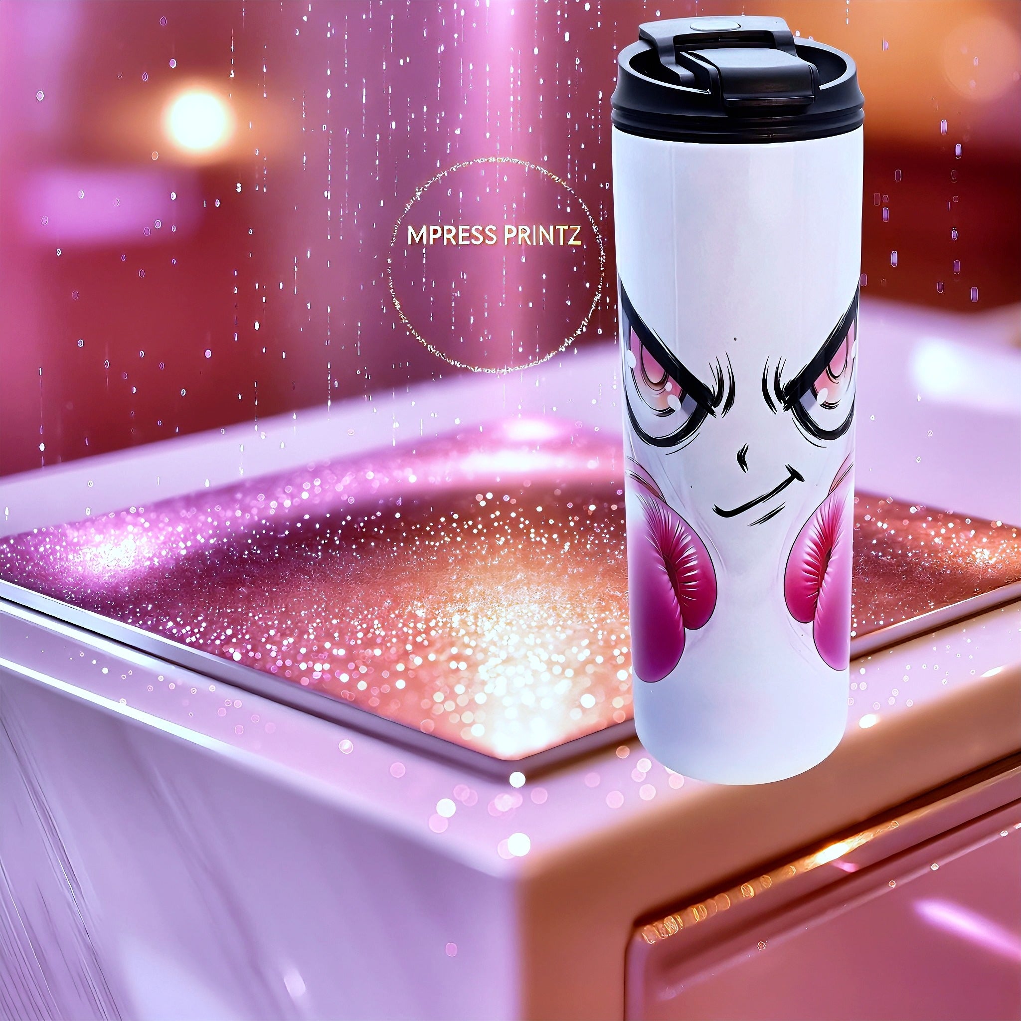 20oz Pink punch tumbler