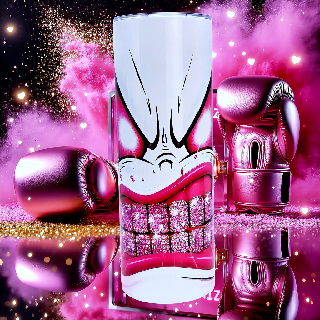20oz Pink rage royale tumbler