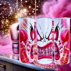 20oz Pink rage royale tumbler