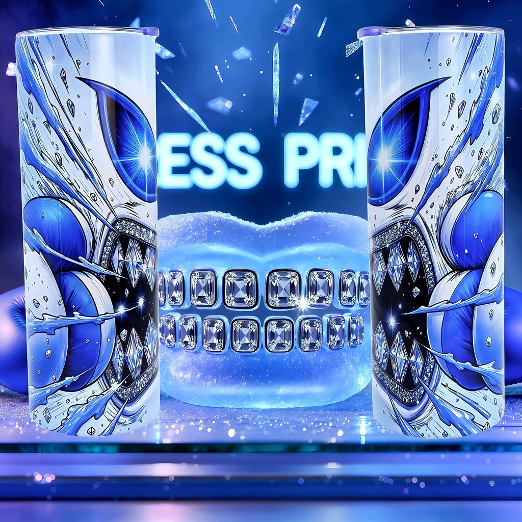 20oz Ice diamond blast tumbler