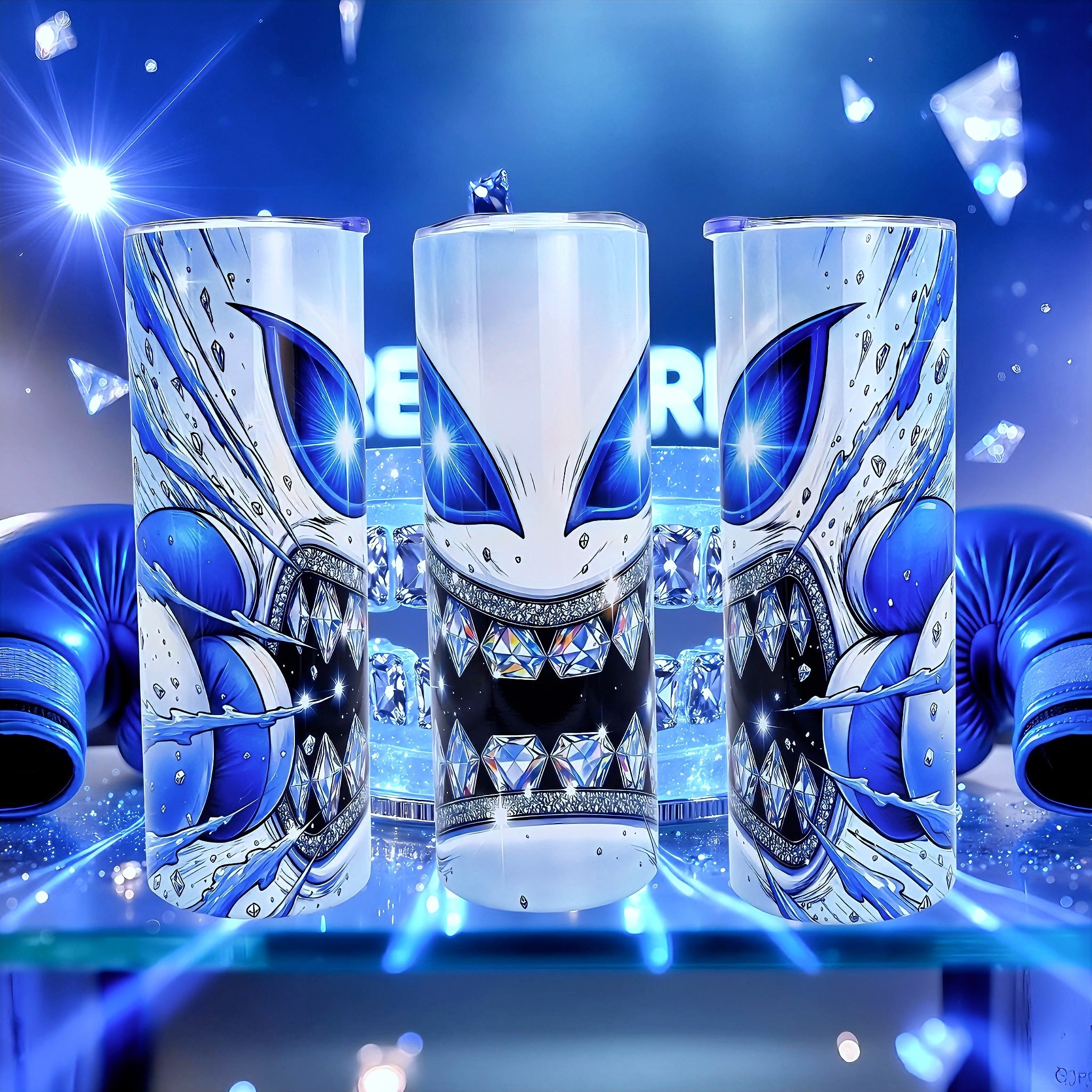 20oz Ice diamond blast tumbler