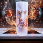 20oz Orange aura fighter tumbler