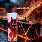 20oz Fire cat tumbler
