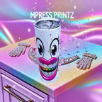 20oz Rainbow smiling boxer tumbler