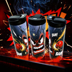 20oz Comic rage explosion tumbler
