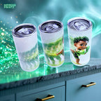 15oz Baby boxer (Green energy kick) tumbler