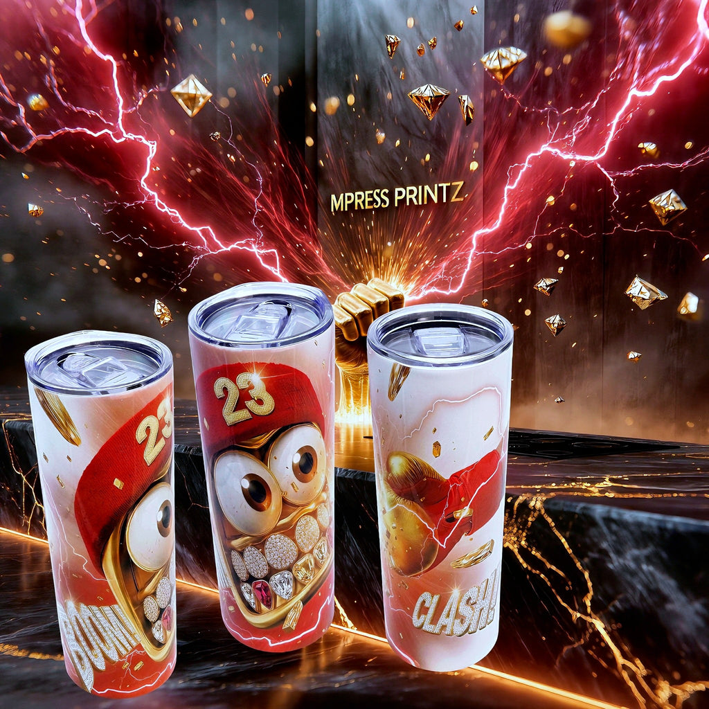 20oz #23 boxer tumbler