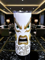 Knockout Grillz – Jamaican Flag Edition 20oz Skinny Tumbler | Boxing Crown Series |