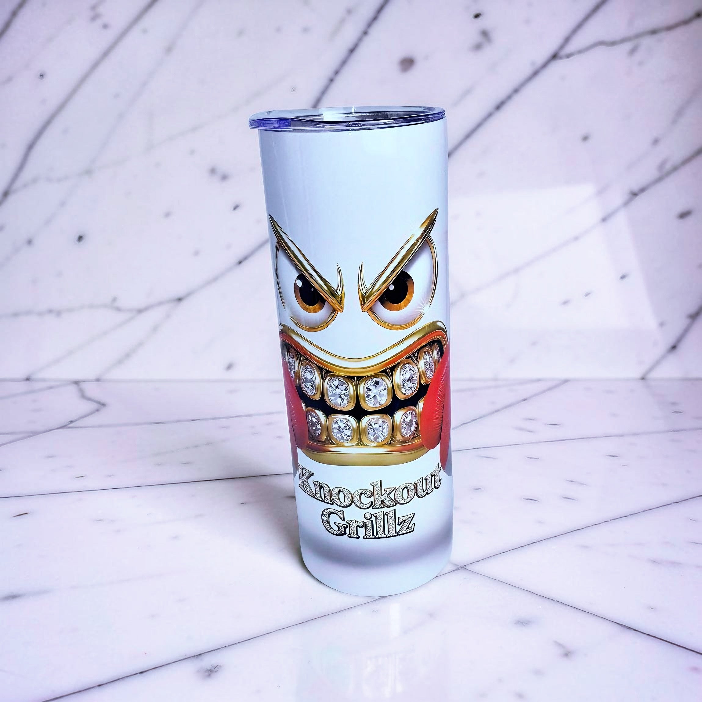 Knockout Grillz – Canada Flag Boxing Edition 20oz Skinny Tumbler