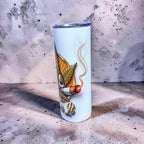 Burn & Shine – Golden Blaze Icon 20oz Stainless Steel Tumbler