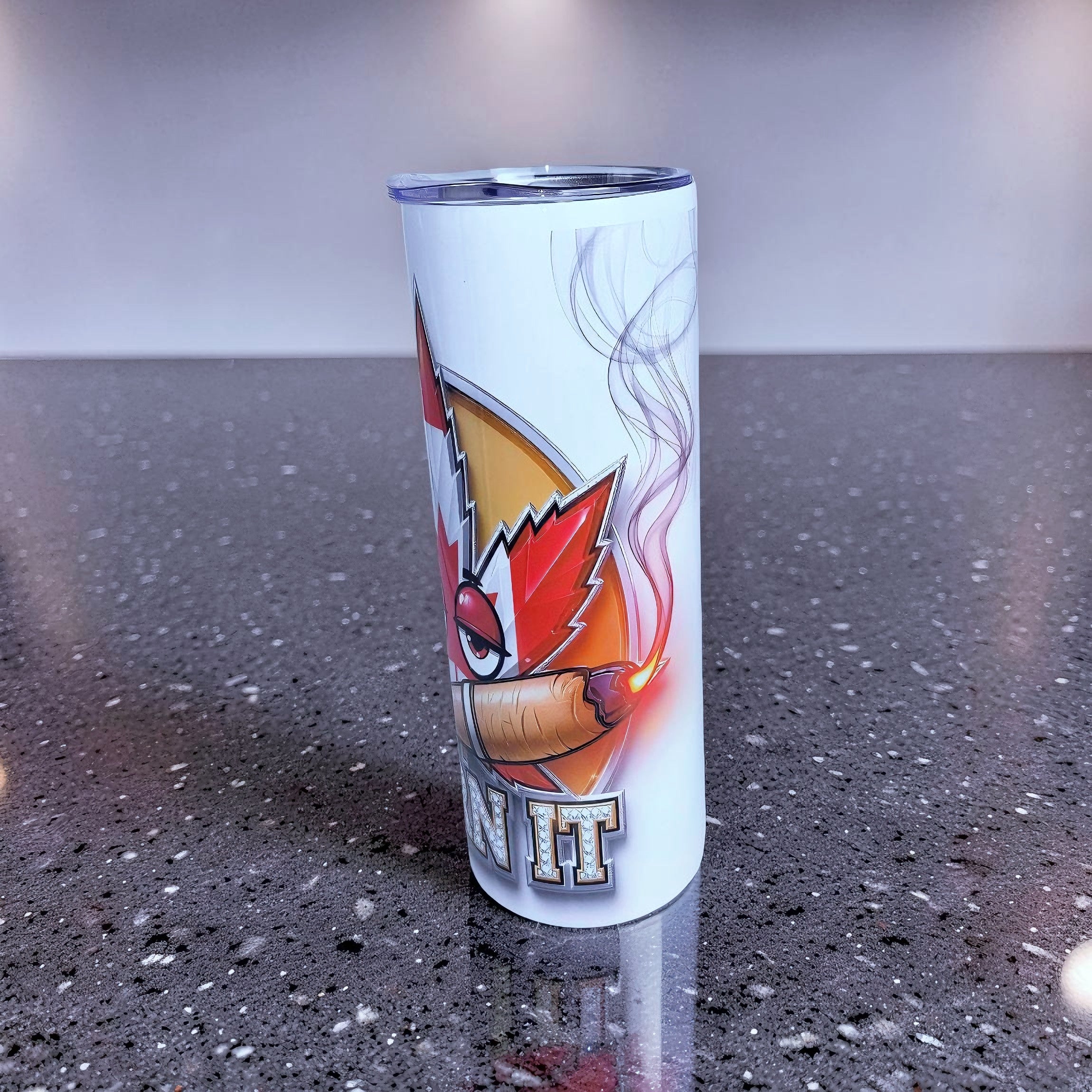 Maple Heat Glow – Burn & Shine 20oz Skinny Tumbler