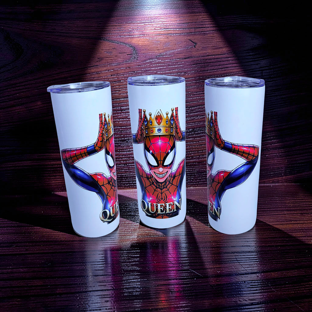 Royal Access – Queen Crown Edition 20oz Skinny Stainless Steel Tumbler