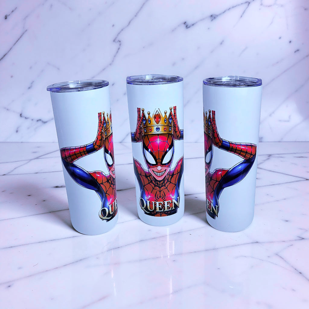 Royal Access – Queen Crown Edition 20oz Skinny Stainless Steel Tumbler
