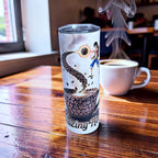 Blazing Hot – Coffee Storm Power Edition 20oz Handled Stainless Steel Tumbler