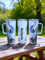 Blazing Hot – Smoke & Bean Fusion 20oz Handled Stainless Steel Tumbler