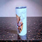 Blaze & Shine – Pink Ember Luxe Edition 20oz Skinny Stainless Steel Tumbler |