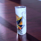 Blaze & Shine – Emerald Rebel Burn Edition 20oz Skinny Stainless Steel Tumbler