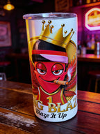 Royalty Blaze – King Blaze Edition 20oz Skinny Stainless Steel Tumbler