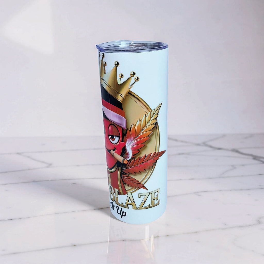Royalty Blaze – King Blaze Edition 20oz Skinny Stainless Steel Tumbler