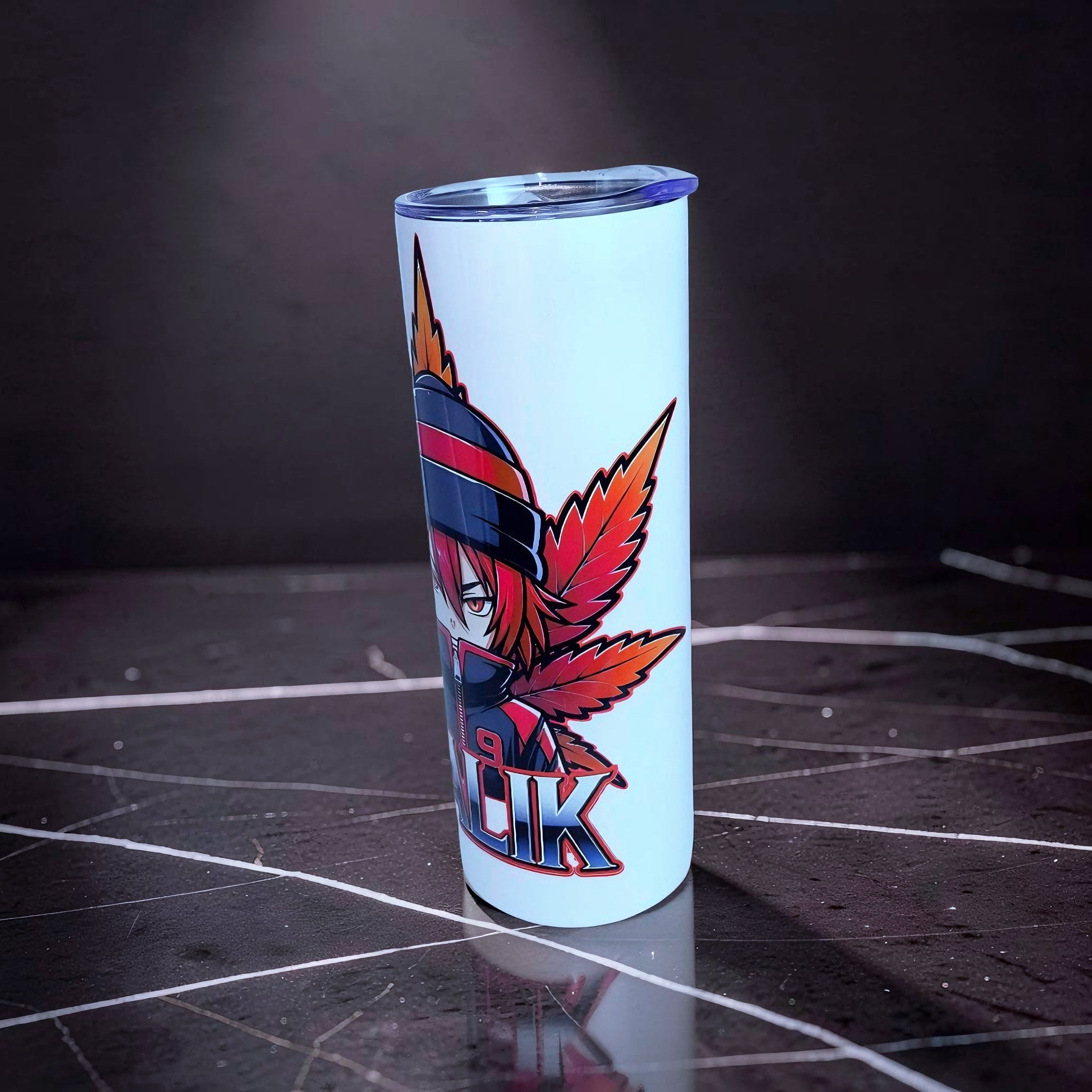 Blaze Custom – Malik Edition 20oz Skinny Stainless Steel Tumbler | Personalized by MpressPrintz