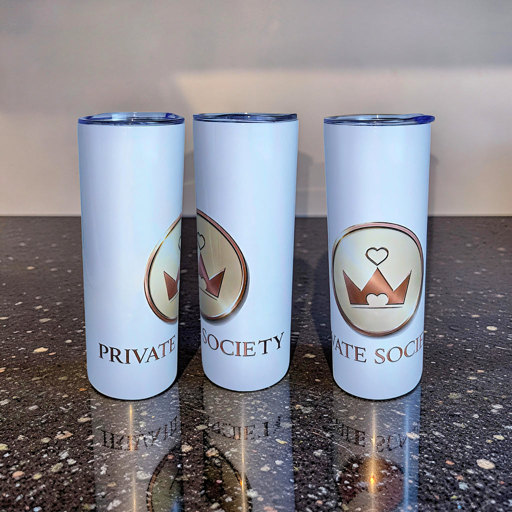 Royal Access – Private Society Edition 20oz Skinny Stainless Steel Tumbler | By MpressPrintz