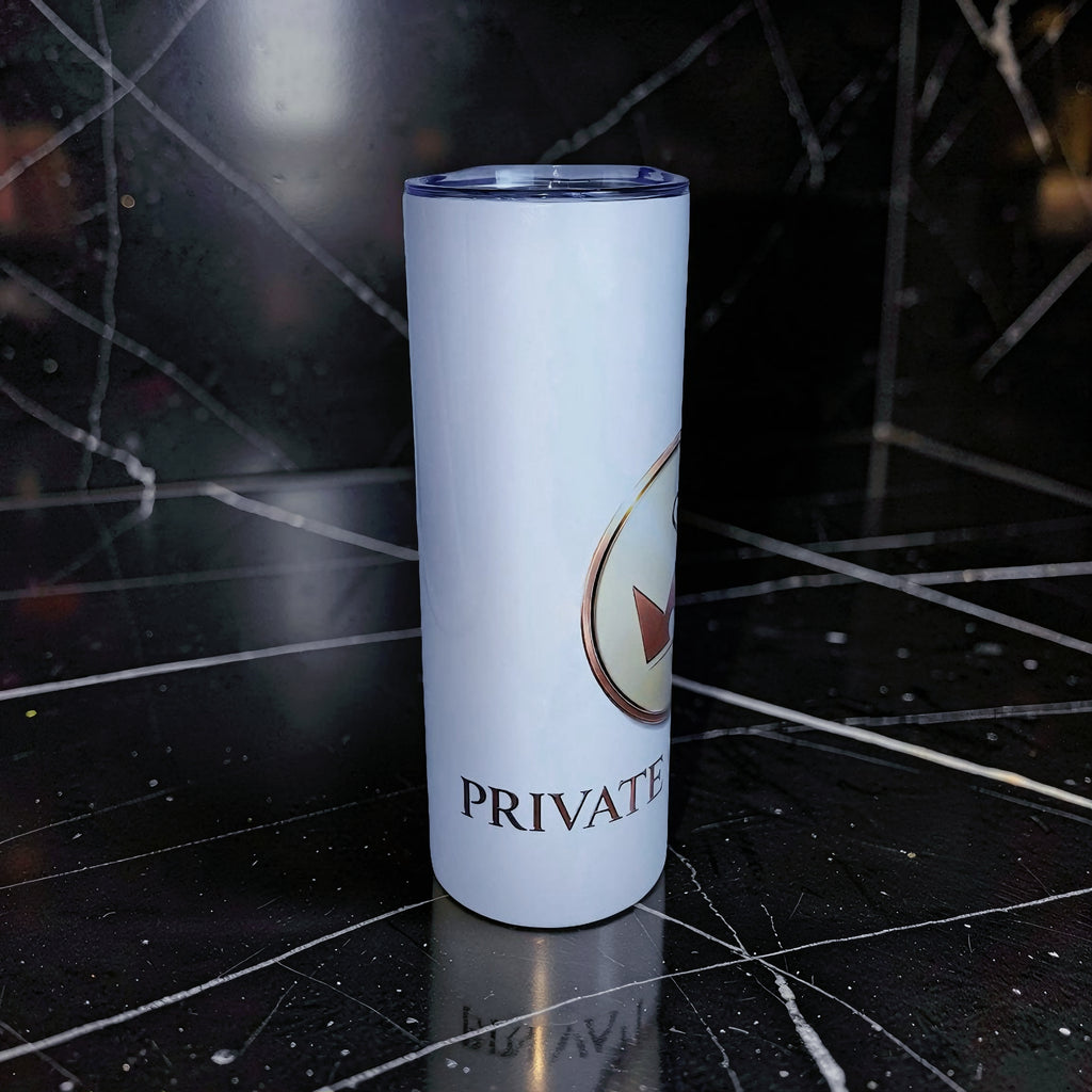 Royal Access – Private Society Edition 20oz Skinny Stainless Steel Tumbler | By MpressPrintz