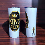 Royal Access – King Access Edition 20oz Skinny Stainless Steel Tumbler