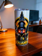 Blaze Custom – Benjamin Edition 20oz Skinny Stainless Steel Tumbler | Personalized by MpressPrintz