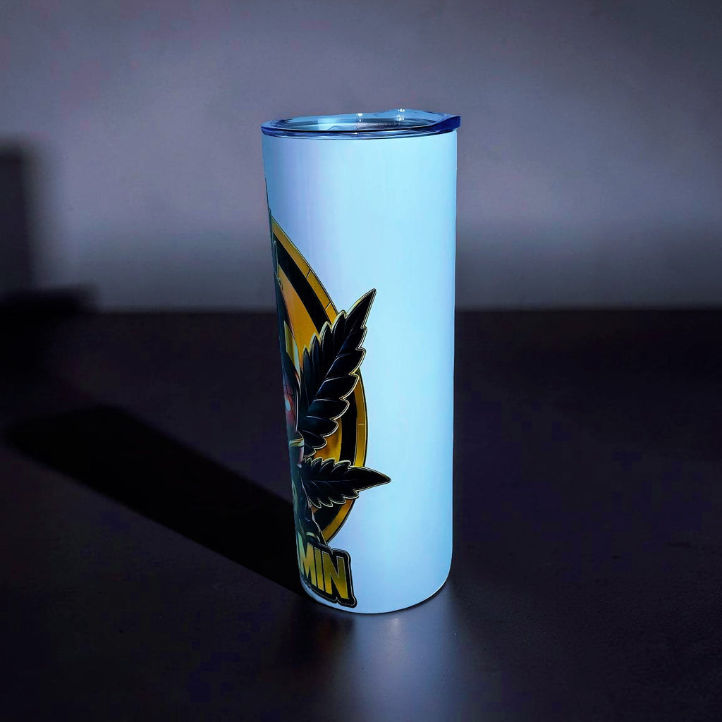 Blaze Custom – Benjamin Edition 20oz Skinny Stainless Steel Tumbler | Personalized by MpressPrintz