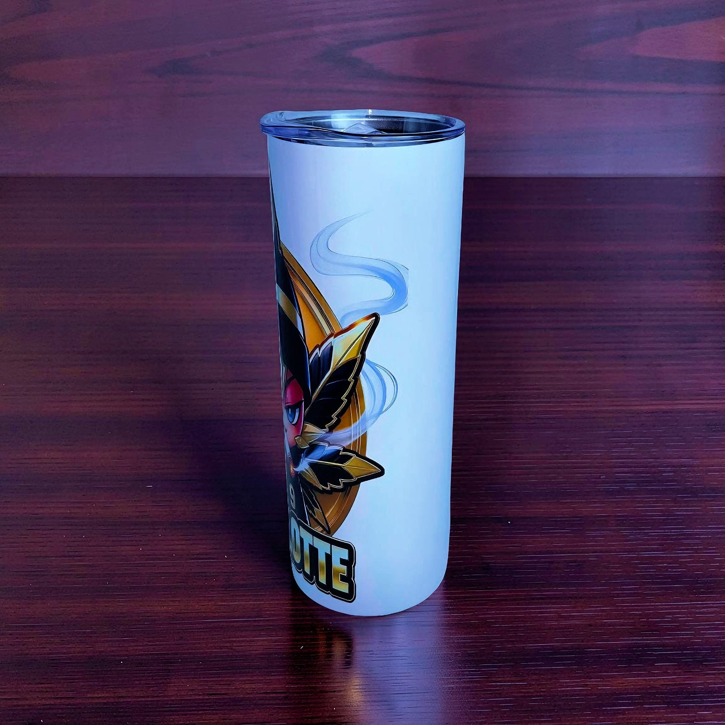 Blaze Custom – Charlotte Edition 20oz Skinny Stainless Steel Tumbler | Personalized by MpressPrintz